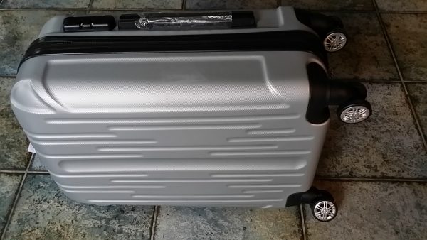 Handbagagekoffer, 51 cm, zilver